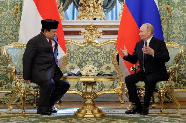 Prabowo visits Russia to ‘emphasize’ wish for deeper bilateral ties as Indonesian president Prabowo visits Russia to ‘emphasize’ wish for deeper bilateral ties as Indonesian president