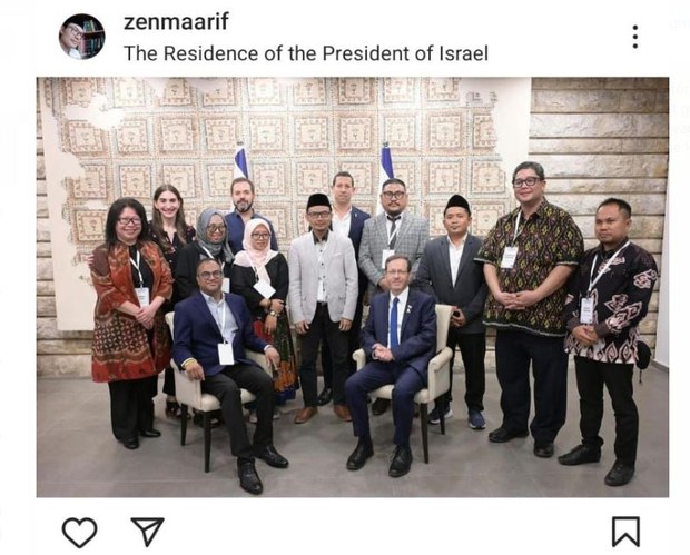 Indonesia’s largest Muslim group rebukes members for meeting with Israel’s president Indonesia’s largest Muslim group rebukes members for meeting with Israel’s president