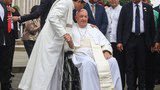 Pope Francis, Indonesian Grand Imam share a tender moment