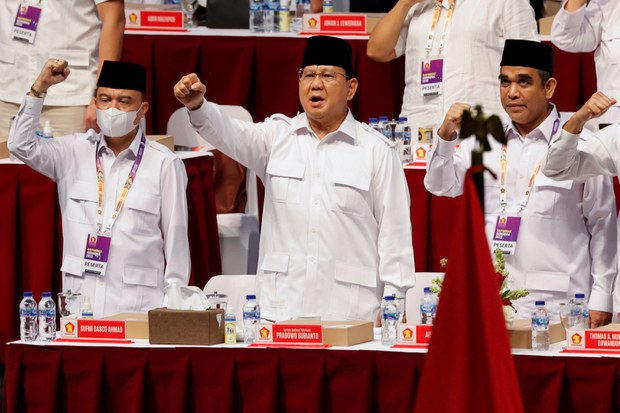 Indonesian defense chief Prabowo declares 2024 presidential bid Indonesian defense chief Prabowo declares 2024 presidential bid