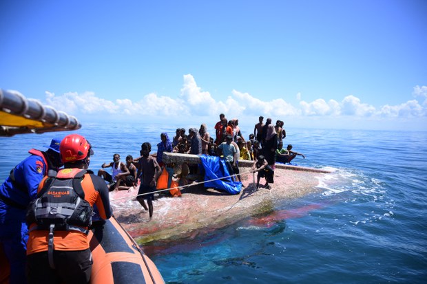 UNHCR fears dozens dead or missing from capsized Rohingya boat near Indonesia UNHCR fears dozens dead or missing from capsized Rohingya boat near Indonesia