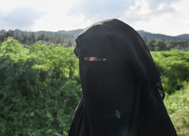 Aisyah poses for a news photograph outside her mother's home in Terengganu, Malaysia, May 22, 2019. [S. Mahfuz/BenarNews]