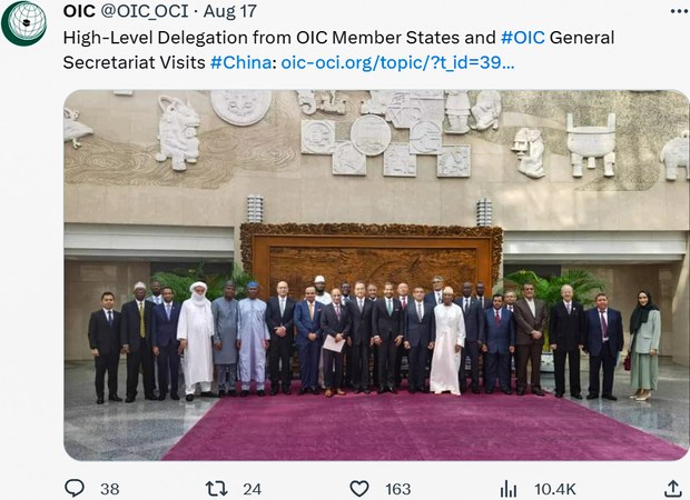 OIC buys into China’s narrative of happy Uyghurs in a stable Xinjiang OIC buys into China’s narrative of happy Uyghurs in a stable Xinjiang