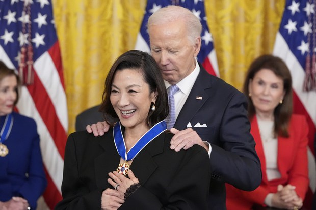 Malaysia’s Michelle Yeoh awarded US Presidential Medal of Freedom Malaysia’s Michelle Yeoh awarded US Presidential Medal of Freedom