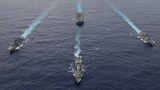 Japan, allies show off naval power in the South China Sea