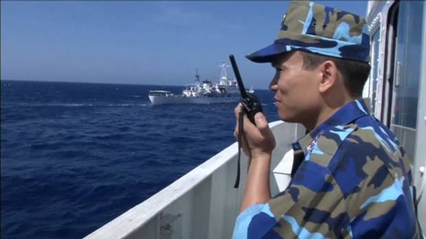 Chinese coast guard ship chased out of Vietnam waters Chinese coast guard ship chased out of Vietnam waters