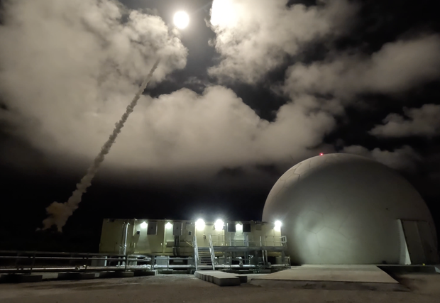 US missile test intercepts, downs ballistic target from Guam air base US missile test intercepts, downs ballistic target from Guam air base