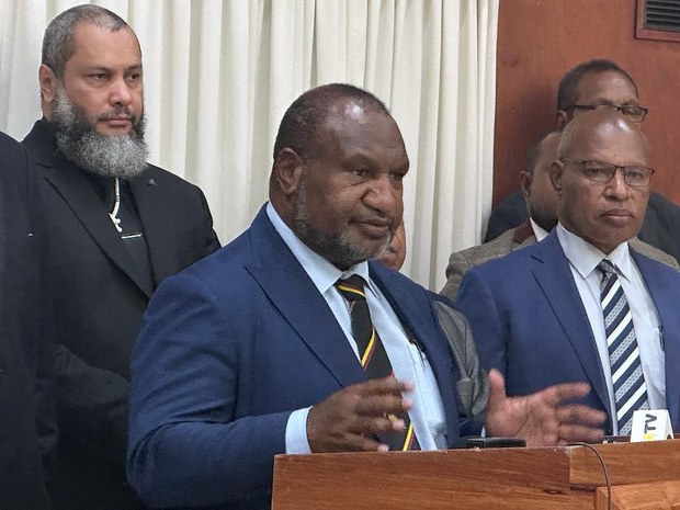 Facing possible no-confidence vote, PNG prime minister defends record Facing possible no-confidence vote, PNG prime minister defends record