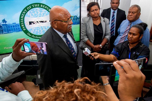 Fiji’s leader promises overhaul of draconian media law Fiji’s leader promises overhaul of draconian media law