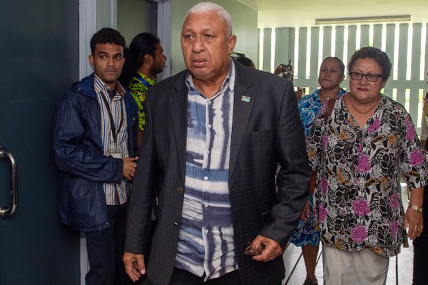 Former Fiji leader Bainimarama guilty of interfering in police investigation Former Fiji leader Bainimarama guilty of interfering in police investigation