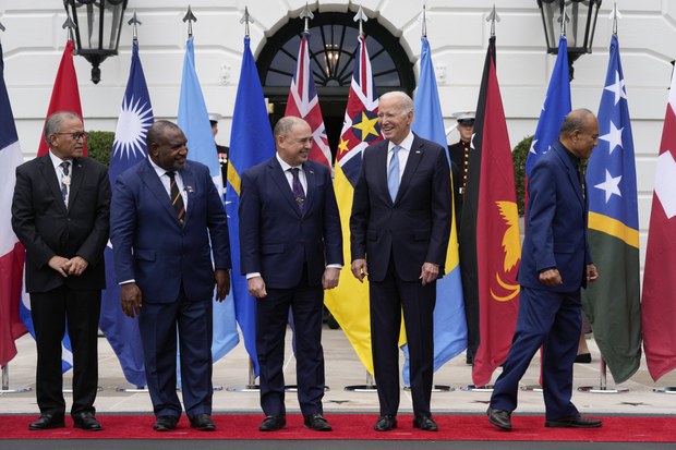 Biden promises more spending for Pacific island nations Biden promises more spending for Pacific island nations