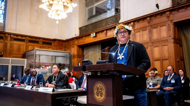 At ICJ, low-lying atoll nations call for definitive opinion on climate action At ICJ, low-lying atoll nations call for definitive opinion on climate action
