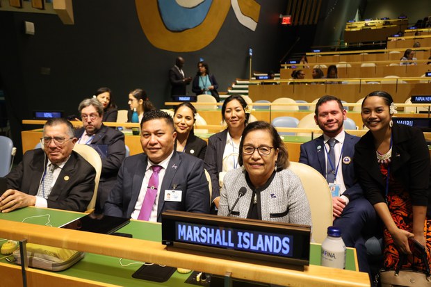 Marshall Islands wins UN Human Rights Council seat with climate, nuclear justice agenda Marshall Islands wins UN Human Rights Council seat with climate, nuclear justice agenda