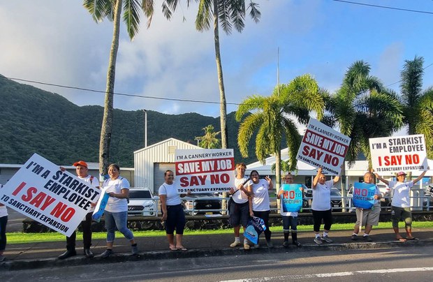 Public hearing in American Samoa underscores opposition to marine sanctuary plan Public hearing in American Samoa underscores opposition to marine sanctuary plan