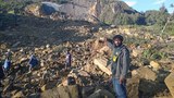 Dozens feared dead after huge landslide in Papua New Guinea