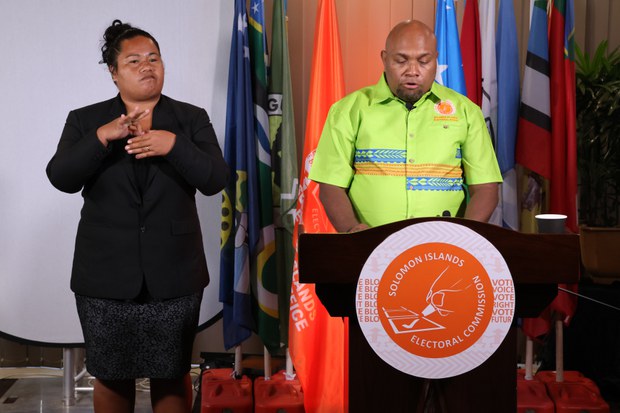 Solomon Islands’ pro-Beijing prime minister wins reelection to parliament Solomon Islands’ pro-Beijing prime minister wins reelection to parliament
