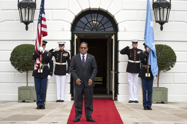 Renewal of close US ties good for regional security, Micronesian leaders say Renewal of close US ties good for regional security, Micronesian leaders say