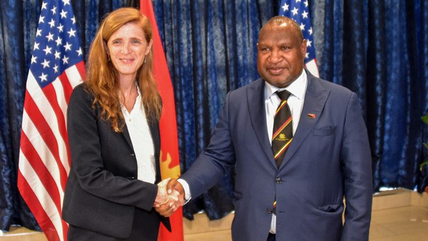 USAID chief Power highlights electricity access, health in Papua New Guinea visit USAID chief Power highlights electricity access, health in Papua New Guinea visit