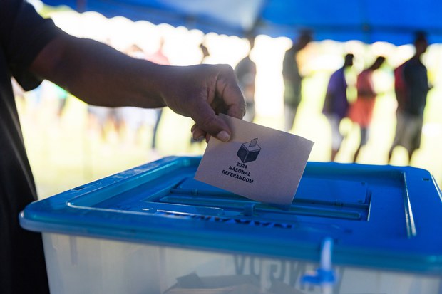 Vanuatu votes in historic referendum to tame political instability Vanuatu votes in historic referendum to tame political instability