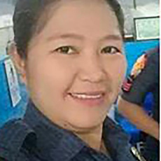 Benierose Alvarez [Courtesy Philippine National Police]