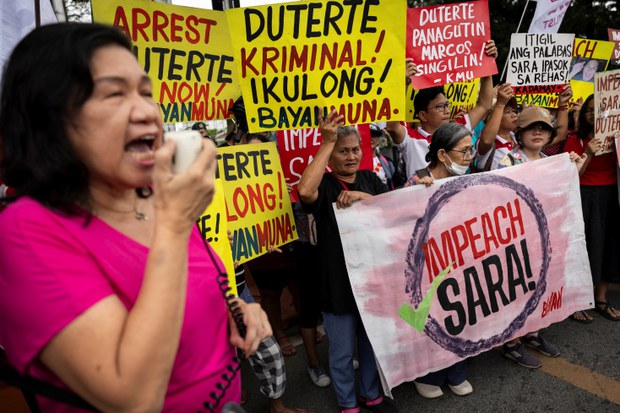 Feud with Marcos beyond ‘point of no return,’ Philippine VP Sara Duterte says Feud with Marcos beyond ‘point of no return,’ Philippine VP Sara Duterte says