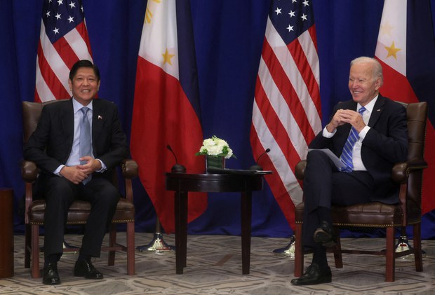 Biden, Marcos discuss South China Sea in 1st bilateral meeting Biden, Marcos discuss South China Sea in 1st bilateral meeting