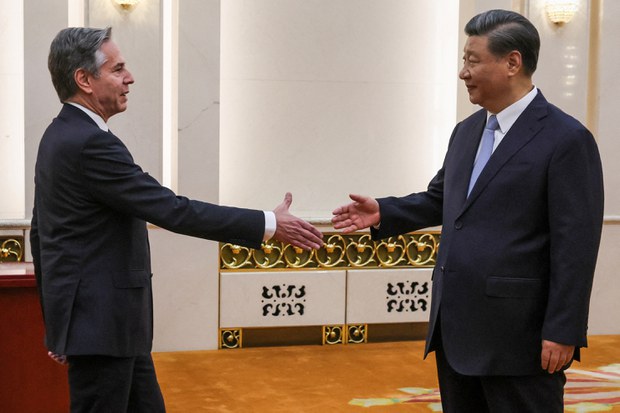 China’s president meets top US diplomat in Beijing China’s president meets top US diplomat in Beijing