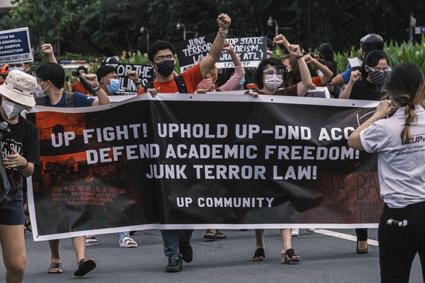 Govt will Allow Security Forces to Enter University of Philippines Govt will Allow Security Forces to Enter University of Philippines
