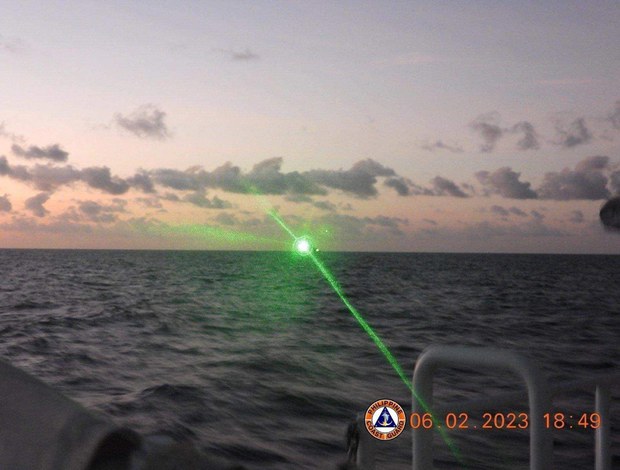 Philippine Coast Guard says Chinese vessel blinded crew with laser Philippine Coast Guard says Chinese vessel blinded crew with laser