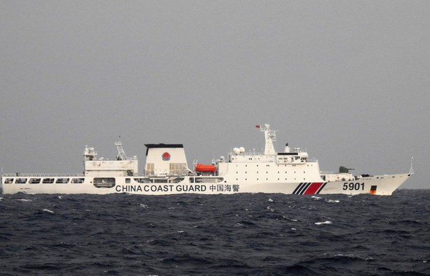 China deploys ‘monster’ ship near disputed shoal