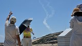 China fires ballistic missiles into the sea off Taiwan