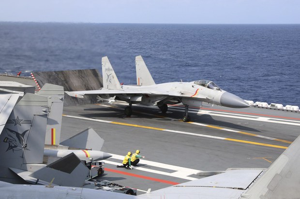 Chinese aircraft carrier Shandong sails near Philippines Chinese aircraft carrier Shandong sails near Philippines