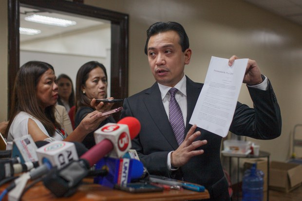 Philippines: Appeals Court Rejects Rebellion Case against Duterte Foe Philippines: Appeals Court Rejects Rebellion Case against Duterte Foe