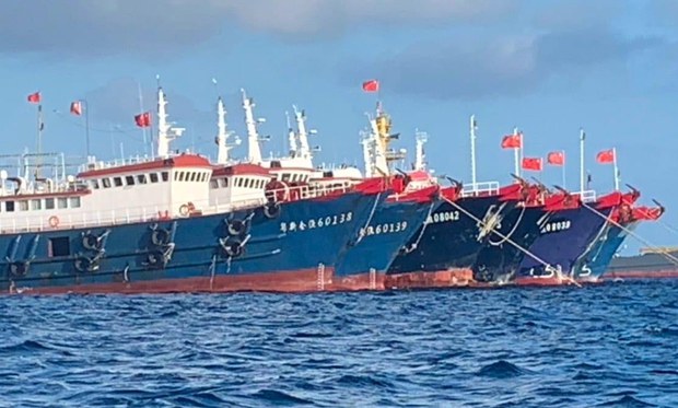 Philippines Threatens Daily Protests over Chinese Ships in South China Sea Philippines Threatens Daily Protests over Chinese Ships in South China Sea