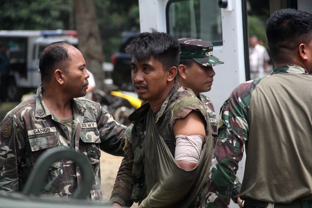 Marine, 7 militants killed in weekend clashes in southern Philippines Marine, 7 militants killed in weekend clashes in southern Philippines