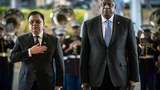 Marcos administration’s top defense official holds first in-person meeting with US counterpart
