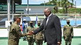 US defense chief visits troops, discusses anti-terror cooperation in southern Philippines