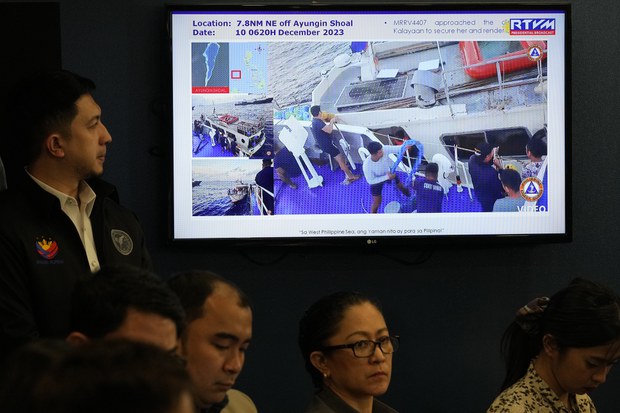 Philippine military chief says Chinese ship ‘rammed’ his boat in disputed waters Philippine military chief says Chinese ship ‘rammed’ his boat in disputed waters