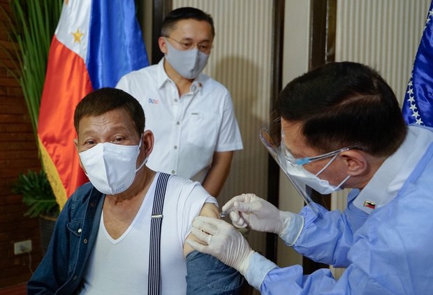 Philippine President Isolates After COVID Exposure Philippine President Isolates After COVID Exposure