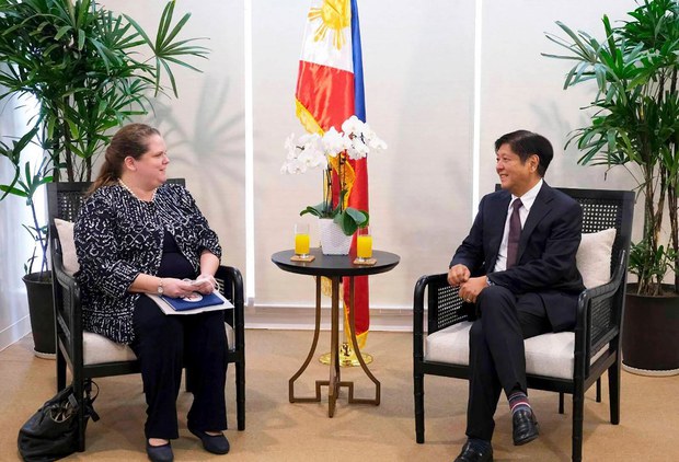 Marcos hosts meetings with international diplomats Marcos hosts meetings with international diplomats