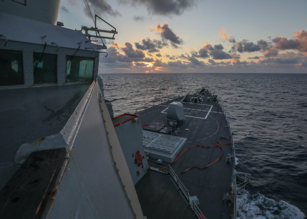 Barbs Traded after US Warship Sails in China-claimed Territorial Waters