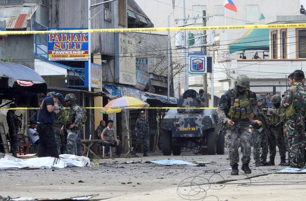 Philippine Military Rescue Teen Daughter of Indonesian Suicide Bombers Philippine Military Rescue Teen Daughter of Indonesian Suicide Bombers
