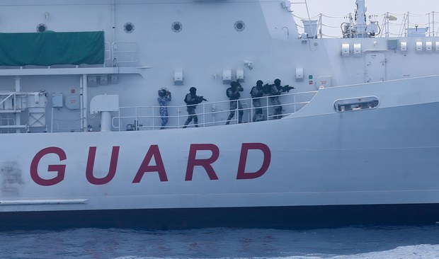 Philippine, US, Japanese coast guards carry out anti-terror drill in disputed waters Philippine, US, Japanese coast guards carry out anti-terror drill in disputed waters