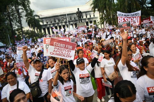 Philippine Senate orders Pastor Apollo Quiboloy’s arrest over sexual abuse allegations Philippine Senate orders Pastor Apollo Quiboloy’s arrest over sexual abuse allegations