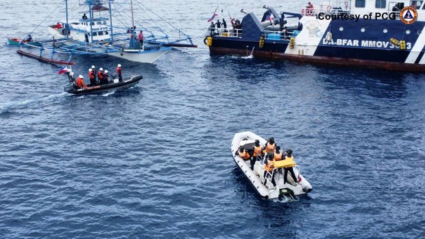 Philippine coast guard rejects China’s ‘illegal stranding’ claim Philippine coast guard rejects China’s ‘illegal stranding’ claim
