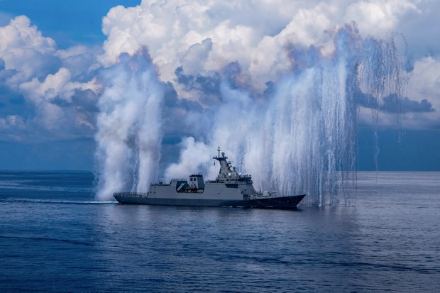 Philippines test-fires new missile decoys in South China Sea Philippines test-fires new missile decoys in South China Sea