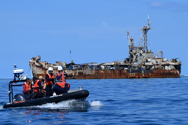 Philippines accuses Chinese state outlet of ‘deceptive messaging’ on disputed shoal Philippines accuses Chinese state outlet of ‘deceptive messaging’ on disputed shoal