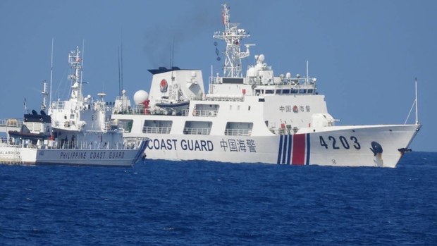 Philippines accuses China Coast Guard of harassment in South China Sea Philippines accuses China Coast Guard of harassment in South China Sea