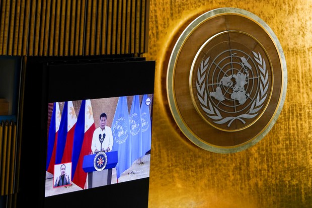 Facing ICC Probe, Duterte Defends Philippine Drug War Before UN General Assembly Facing ICC Probe, Duterte Defends Philippine Drug War Before UN General Assembly
