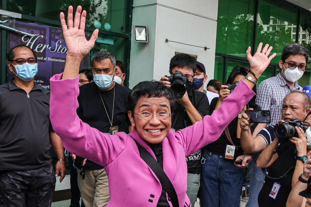 Manila Court acquits Nobel Laureate Ressa of tax evasion Manila Court acquits Nobel Laureate Ressa of tax evasion